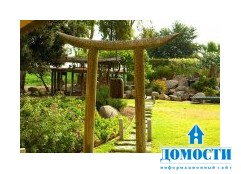 Загородный дом с японским садом