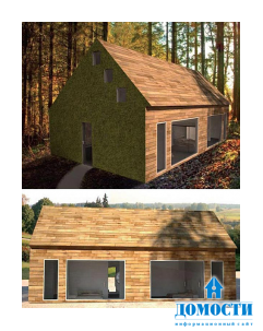 Проекты сборных деревянных домов
