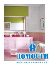 Розовый цвет в дочкиной спальне