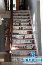 Расписные лестницы для уникального дома