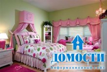 Совместный дизайн спальни для дочки