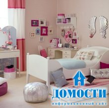 Совместный дизайн спальни для дочки