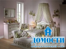 Романтично-классическая спальня для девочки 