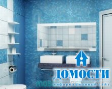 Мозаичный ванный дизайн 