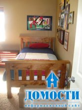 Самоделка: деревянная кровать 