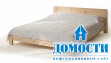 Современные кровати из сосны 