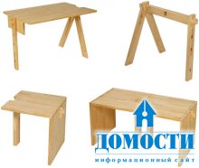 Модульная мебель из дерева