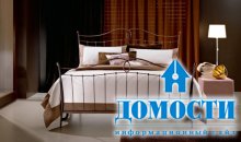 Металлические кровати – классика в спальне 