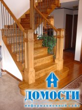 Стильные деревянные лестницы 