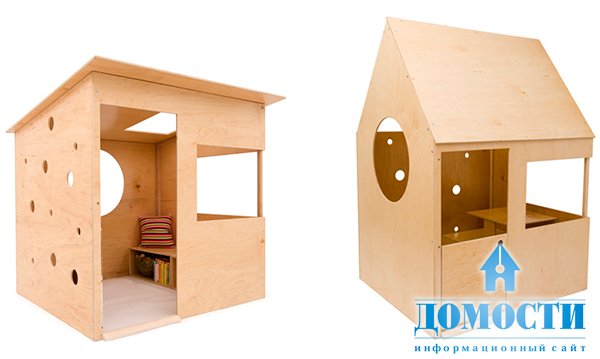 Деревянный домик для детей уличный