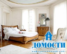 Детали спальни в классическом стиле 
