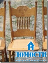 Украшения из старых стульев 