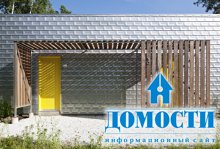 Экологичный дом с алюминиевым сайдингом 
