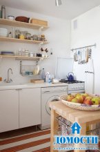 Идеи ремонта маленьких кухонь 