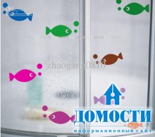Декоративные рыбки для ванных 