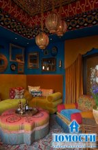Марокканские интерьеры гостиных