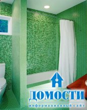 Мозаичная отделка ванных