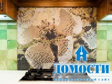 Мозаичные фартуки для кухни 