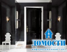 Черные двери в дизайне дома